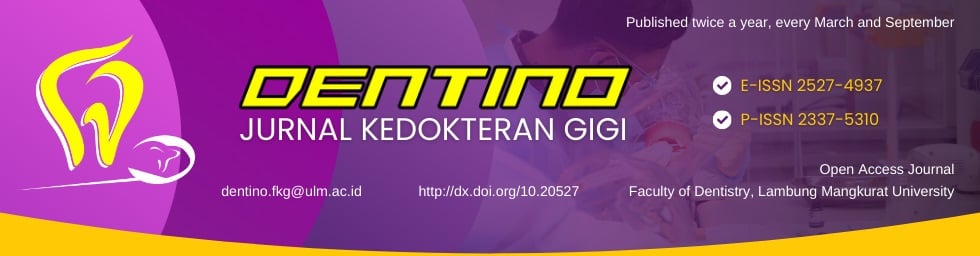 Dentino: Jurnal Kedokteran Gigi