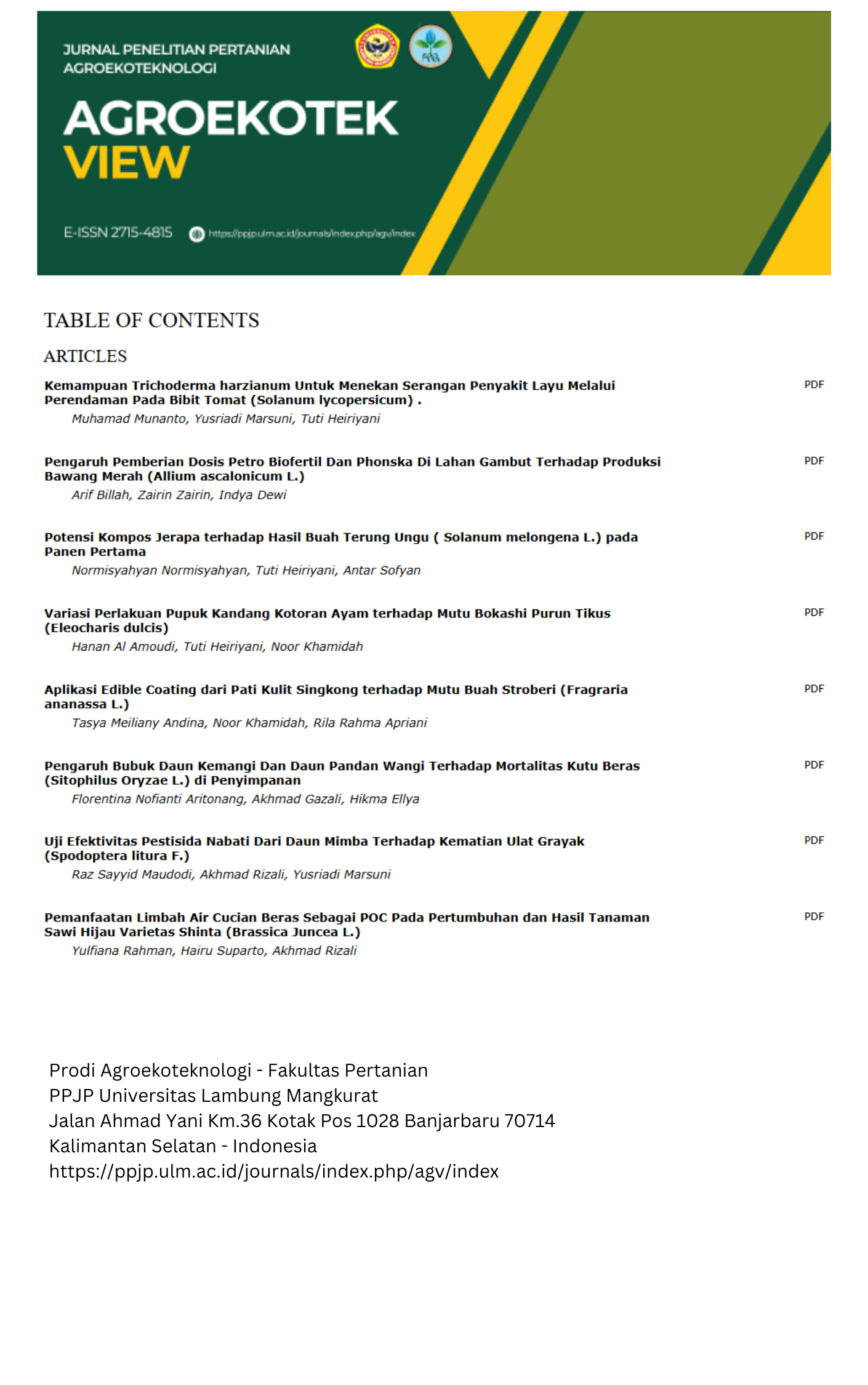 Cover Page